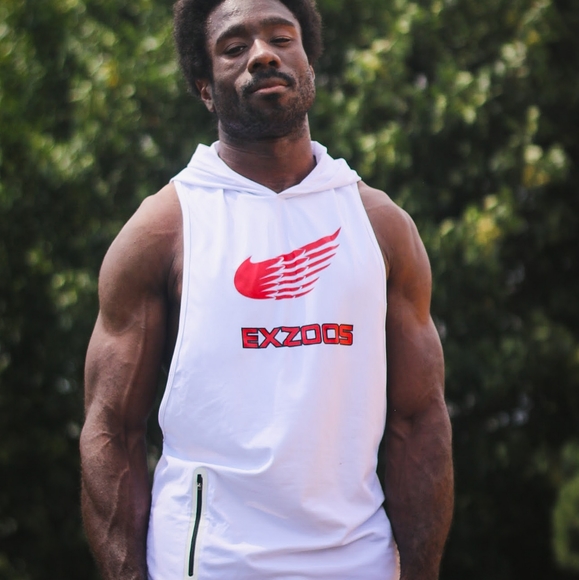Mens Moisture Wicking Stringer. - Picture 4 of 5